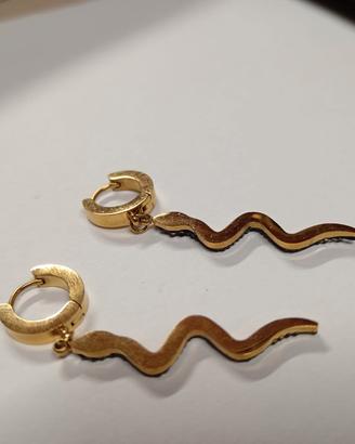 Orecchini a serpente