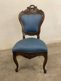 Set 6 Sedie dell'800 – Eleganza Classica