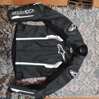 giacca 48 alpinestars TechAir airbag pelle