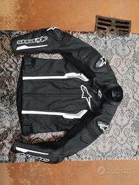 giacca 48 alpinestars TechAir airbag pelle