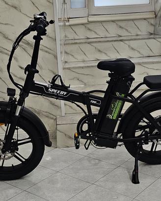 E-Bike pieghevole Speedy T20 , doppio sedile.