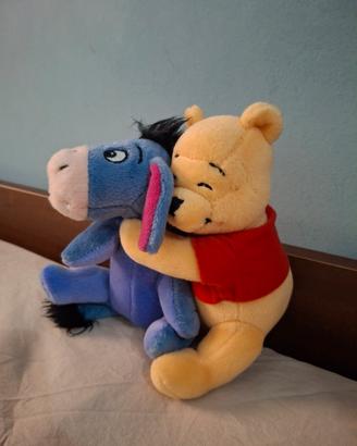 Peluche Disney Winnie the Pooh e Eeyore 