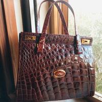 Borsa in pelle di coccodrillo