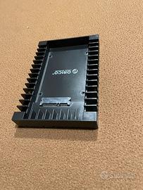 Adattatore SSD Orico da 2.5" a 3.5" SATA alluminio