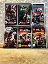 Lotto 12 giochi PSP originali e completi