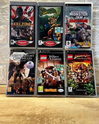 Lotto 12 giochi PSP originali e completi