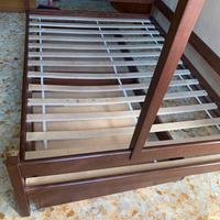Letto a castello una piazza e mezza in legno