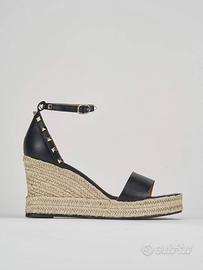 Sandali espadrillas zeppa