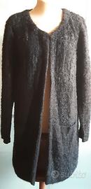 cardigan donna nero 
