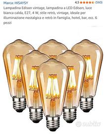 Lampadine Edison Vintage