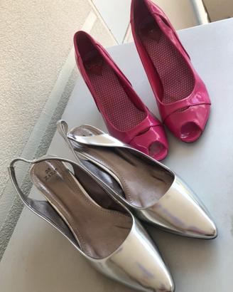 Set due décolleté usate