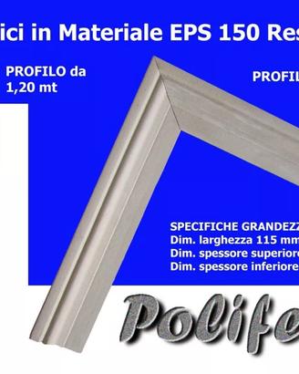 Cornice+resina profilo porta finestra decoro casa