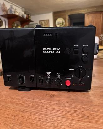 Proiettore cinematografico Super 8 Bolex Sound 714