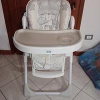 seggiolone pappa + girello 