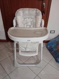 seggiolone pappa + girello 