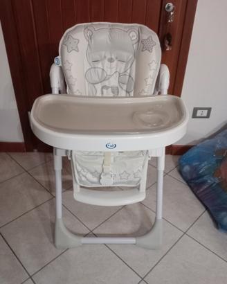 seggiolone pappa + girello 