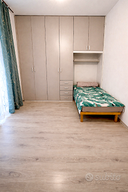 Armadio a ponte + letto singolo – camera completa