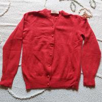 Cardigan rosso donna
