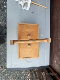 Organizer a scomparti in legno