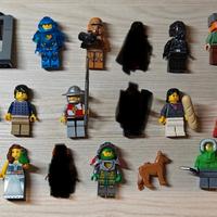 Lego Minifigure Star Wars, Kingdoms, City e altri