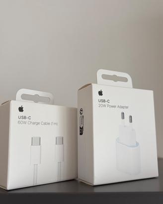 Apple Caricatore 20W + Cavo Originale 1M TypeC