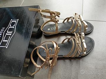 SANDALI ORO CULT  N 36