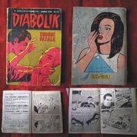 STOCK FUMETTO DIABOLIK  7 numeri vari anni 69-98