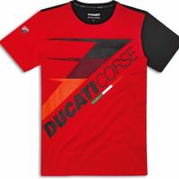 T shirt Ducati DC speed BIANCO/GRIGIO/ROSSO