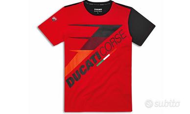 T shirt Ducati DC speed BIANCO/GRIGIO/ROSSO