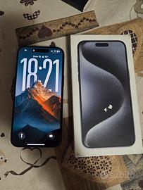 Iphone 15 pro max 256 Gb blu ( batteria 100%)