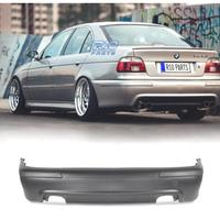 PARAURTI POSTERIORE BMW E39 LOOK M5 DOPPIA USCITA