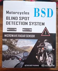 BSD blind spot system per motocicletta