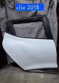 porta posteriore destra renault clio 2018 bianca 