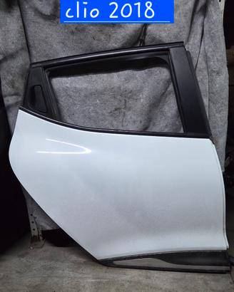 porta posteriore destra renault clio 2018 bianca 