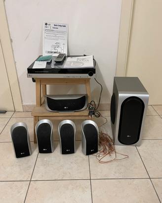 Home theatre/dvd recorder LG mod LHR5500SB