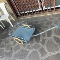 carrellino artigianale richiudibile 