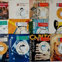 lotto N 12 dischi 45 giri Juke Box Doppia Faccia.
