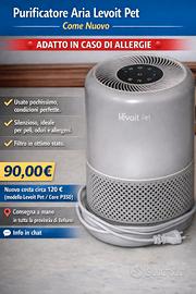 Purificatore Aria Levoit Pet – Come Nuovo