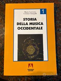 STORIA DELLA MUSICA OCCIDENTALE 1