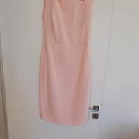 Elegantissimo abito a tubino color rosa cipria