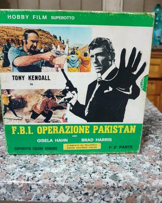 Film FBI Operazione Pakistan- Super 8 mm