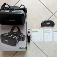 Occhiali Realtà Virtuale VR Shinecon + Controller
