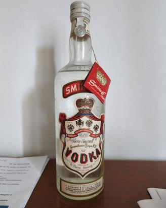 Vodka Smirnoff anni '60