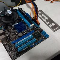 Scheda madre Asus P5G41T-M + CPU Intel Pentium Dua