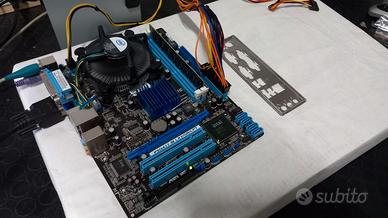 Scheda madre Asus P5G41T-M + CPU Intel Pentium Dua