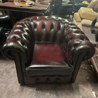 Poltrona chester chesterfield origijale inglese