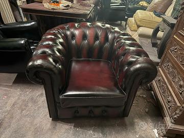 Poltrona chester chesterfield origijale inglese