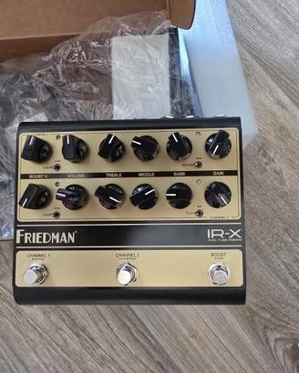 Friedman IR-X IRX TUBE PREAMP BE BB HBE