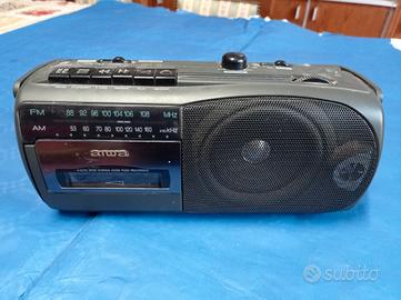 lettore cassette e radio Aiwa