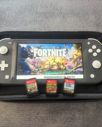 Nintendo Switch Lite console +5 giochi (minecraft